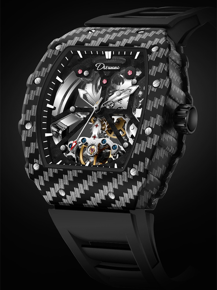 Tourbillon Movement Watch - Topmerk Luxe Mode Tourbillon Horloge Man