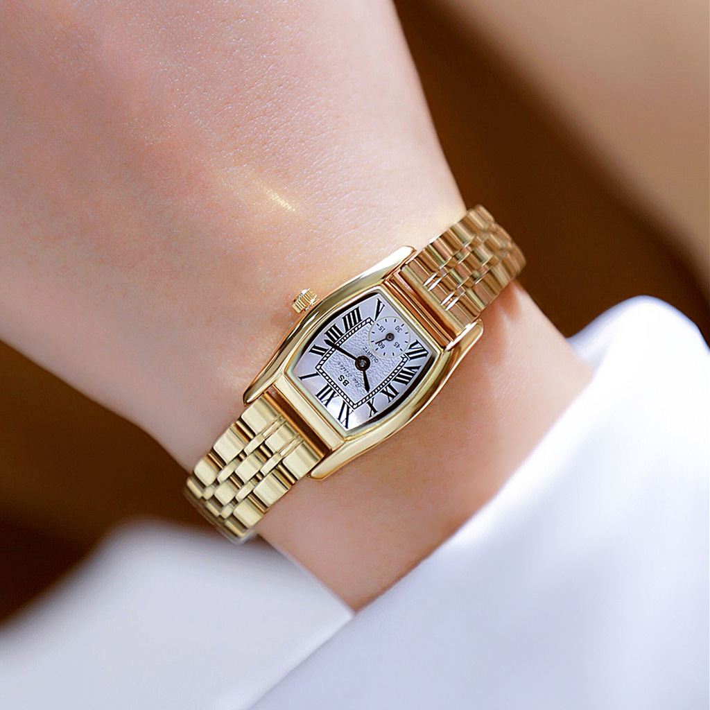 Luxury Watch Green - BS Dameshorloge Veelzijdige retro-stijl Luxe merk