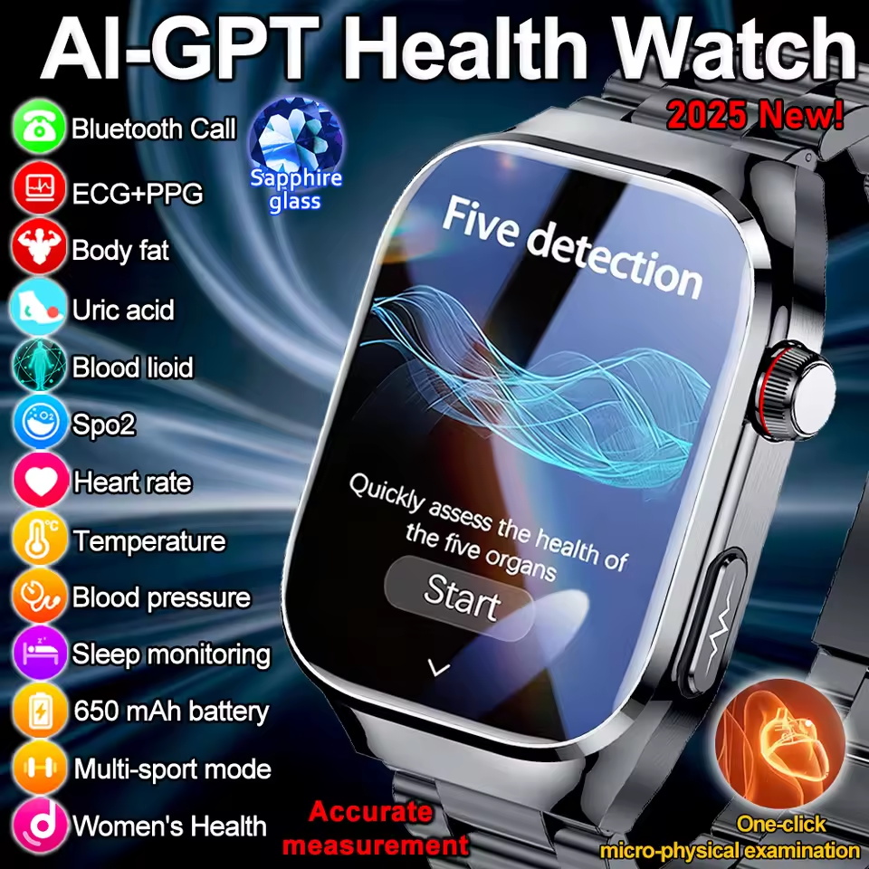 Gmt Dual Timezone Watch - 2026 Nieuwe Smartwatch voor Verpleegkundigen met