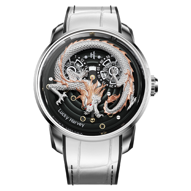 Luxury Watch In China - Lucky Harvey Luxe China Dragon Horloge