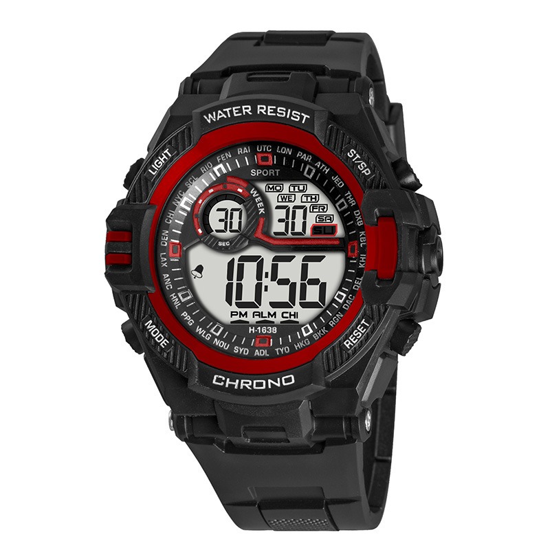 Luxury Watch Wallpaper - Waterdicht sporthorloge Luxe elektronisch horloge voor
