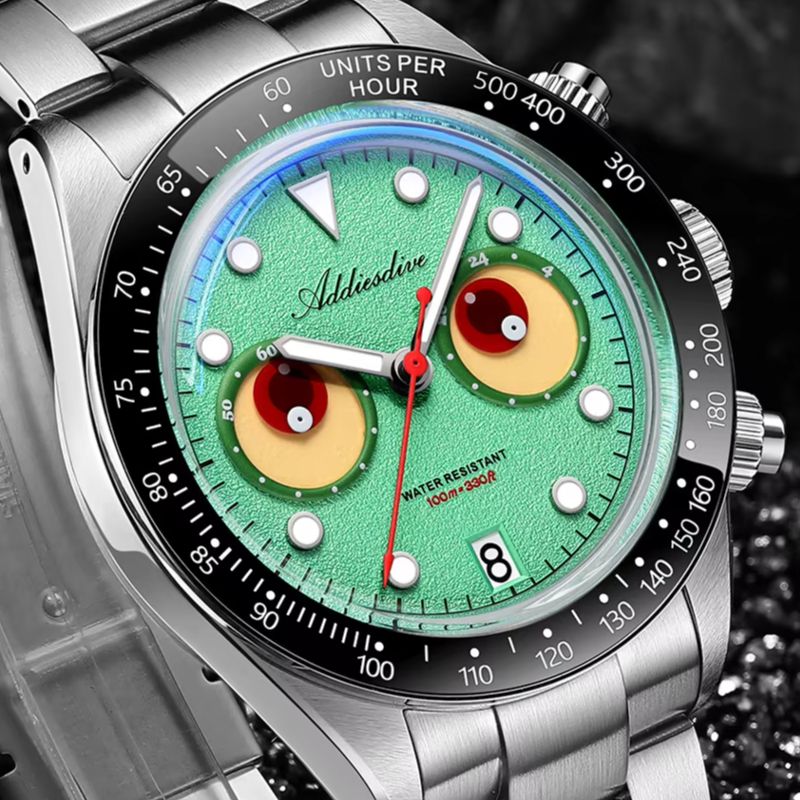 Zero Luxury Watch - ADDIESDIVE chronograaf quartz horloge van hoge