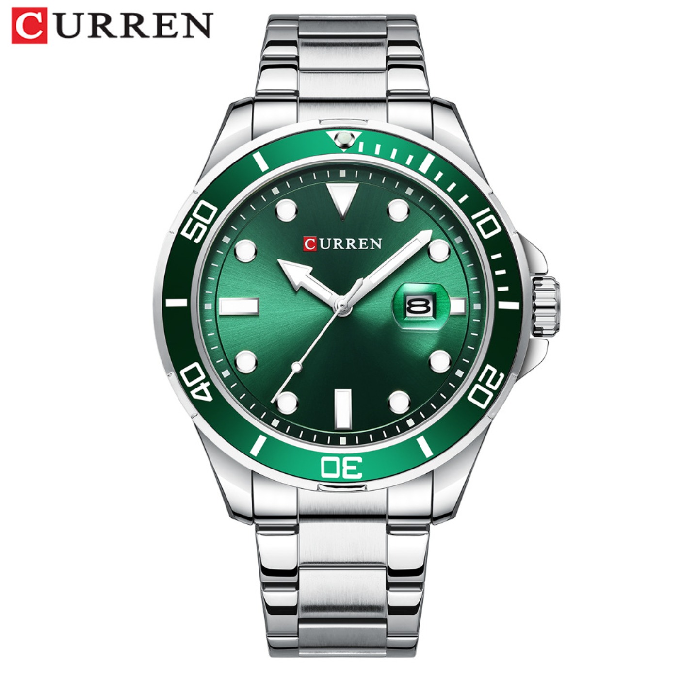 CURREN Nieuwe Green Water Ghos - Luxury Watch Green recensie en prijs
