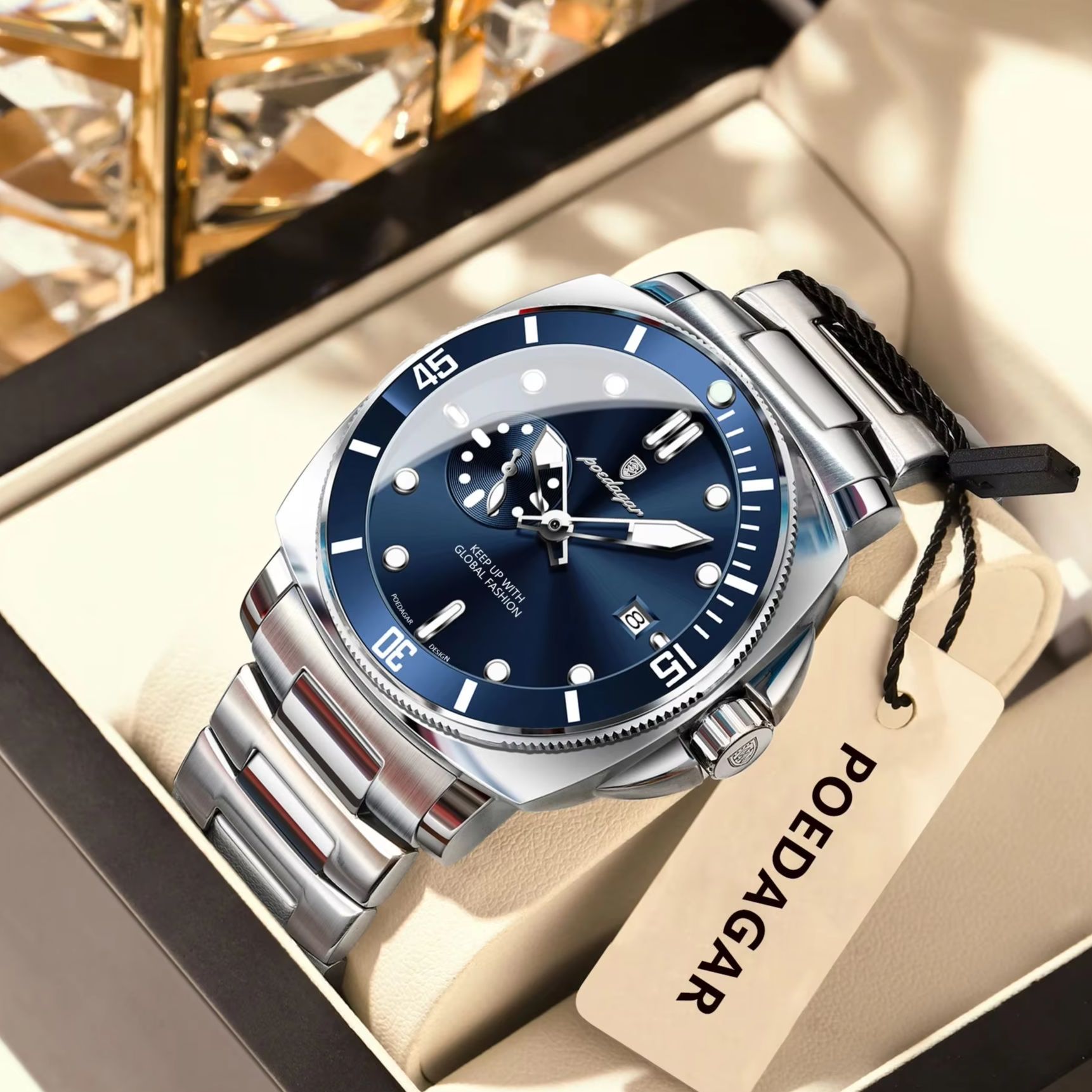 POEDAGAR Topmode luxe horloge  - Luxury Watch Zone recensie en prijs