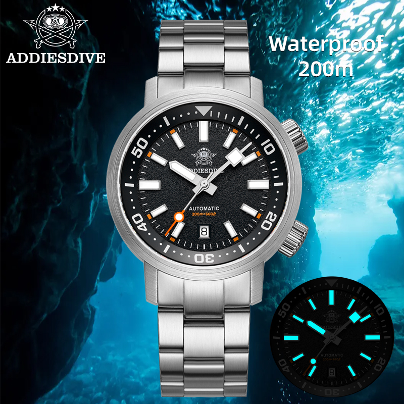ADDIESDIVE 200M Auto Duikhorlo - Guilloché Dial Watch recensie en prijs