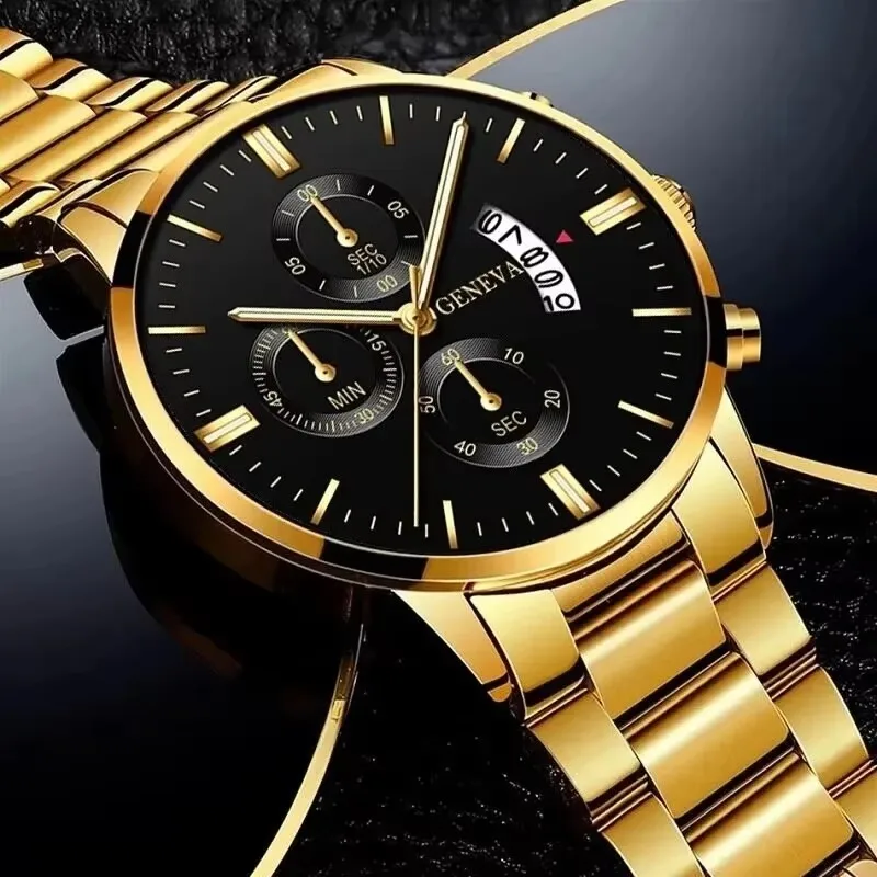 Luxe roestvrijstalen heren kal - Luxury Watch Wallpaper recensie en prijs