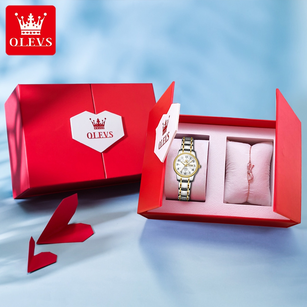 OLEVS 2891 Luxe Merk Mode dame - Luxury Watch Green recensie en prijs