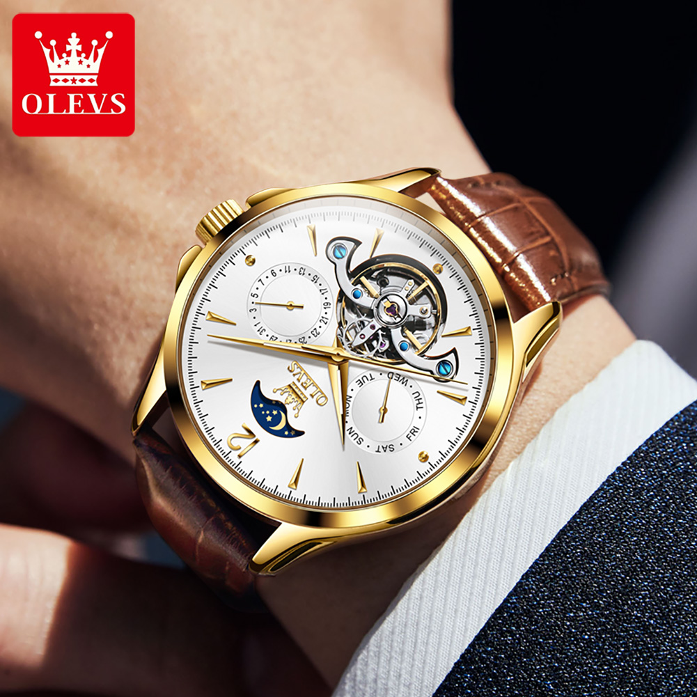 OLEVS 6663 herenhorloge origin - Tourbillon Movement Watch recensie en prijs