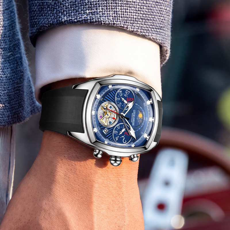 Luxe herenhorloge met quartz u - Tourbillon Movement Watch recensie en prijs