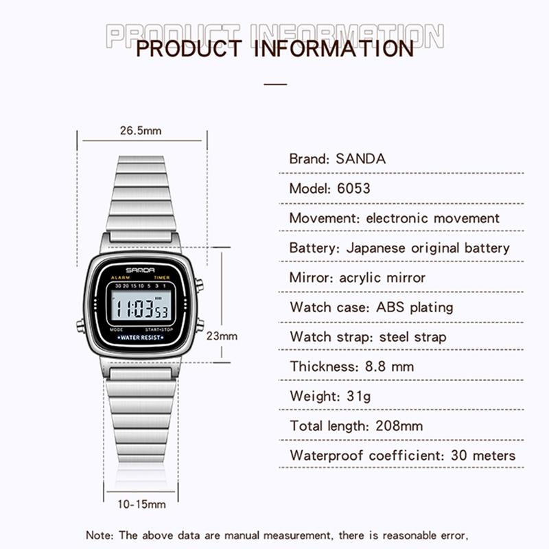 SANDA Vrouwen Gouden Klassieke - Luxury Watch Zone recensie en prijs
