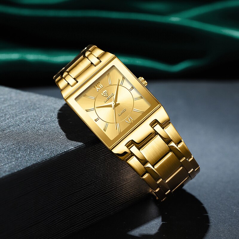 LiEBIG Luxe Gouden Quartz Horl - Luxury Watch Price recensie en prijs