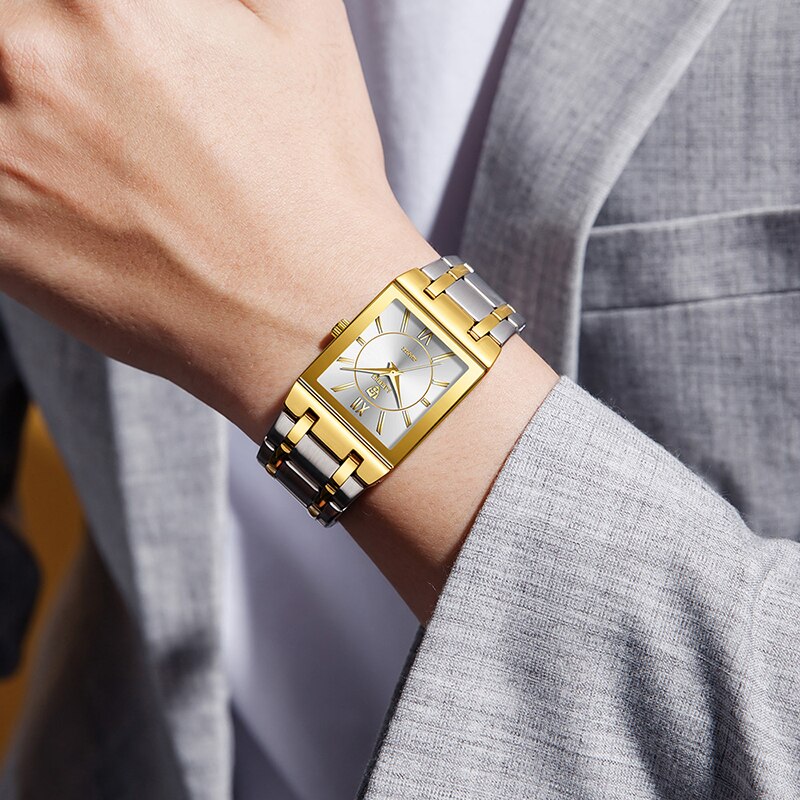 LiEBIG Luxe Gouden Quartz Horl - Luxury Watch Price recensie en prijs