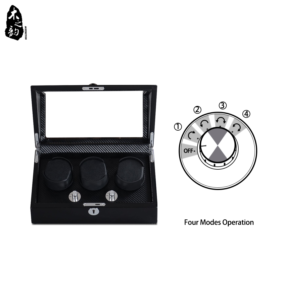 Houten Luxe Horloge Organizer  - Zero Luxury Watch recensie en prijs