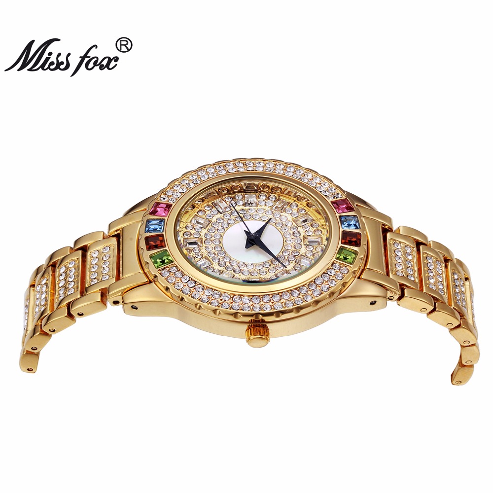 Missfox Dames Gold Party Horlo - Luxury Watch In China recensie en prijs