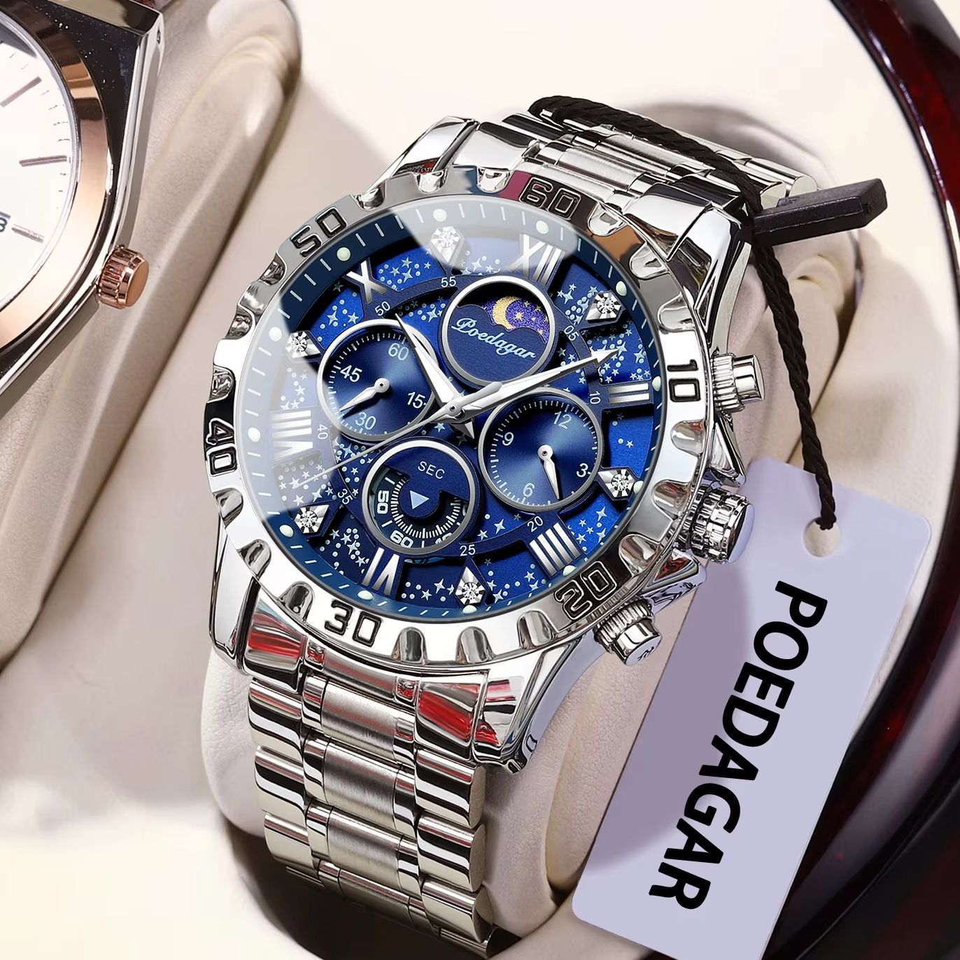 POEDAGAR Luxe mode herenhorlog - Luxury Watch Zone recensie en prijs
