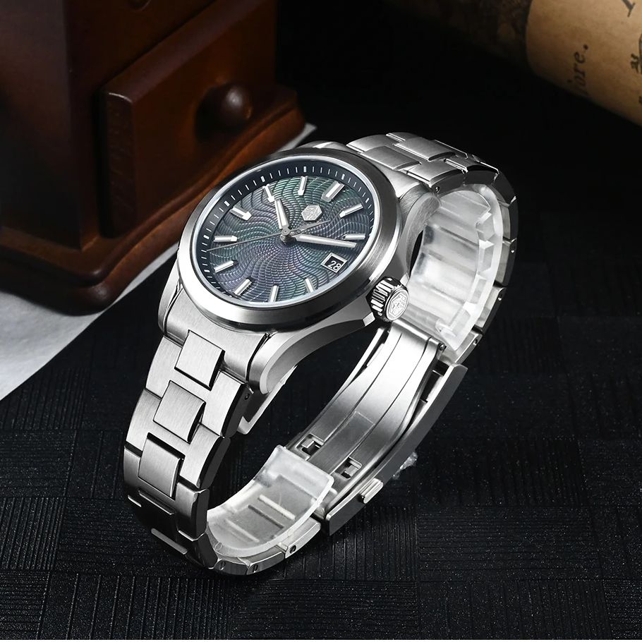 San Martin Heren Automatisch H - Guilloché Dial Watch recensie en prijs