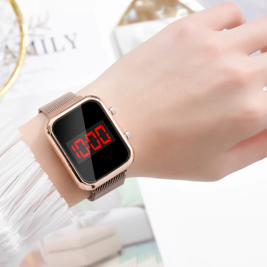 Mode magnetische gesp rechthoe - Luxury Watch Price recensie en prijs