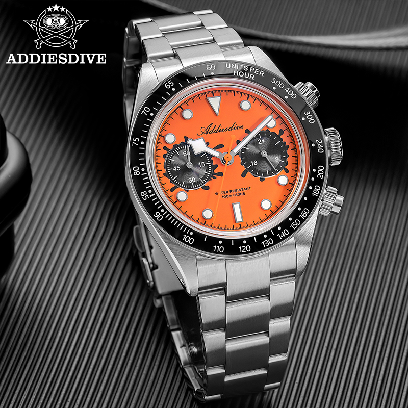 ADDIESDIVE Quartz Chronograaf  - Zero Luxury Watch recensie en prijs