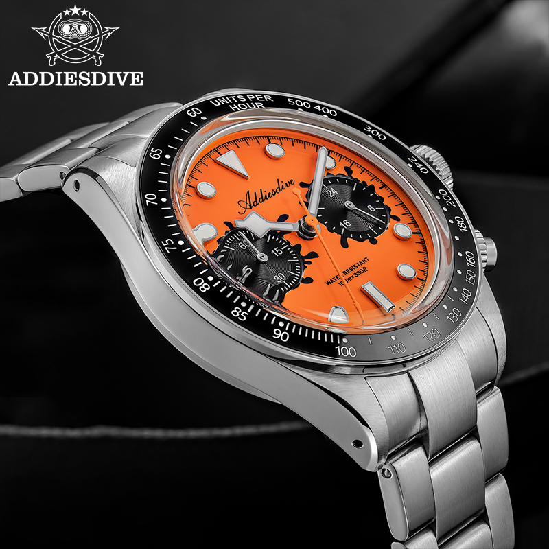 ADDIESDIVE Quartz Chronograaf  - Zero Luxury Watch recensie en prijs