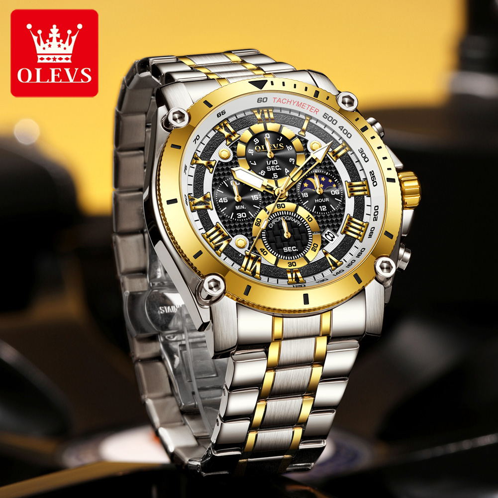 OLEVS 3689 quartz herenhorloge - Luxury Watch Zone recensie en prijs