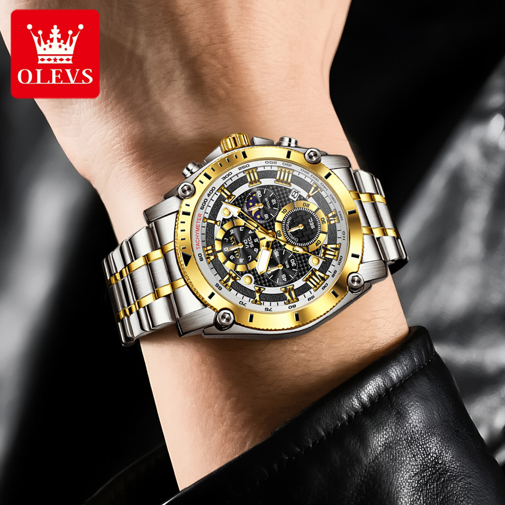 OLEVS 3689 quartz herenhorloge - Luxury Watch Zone recensie en prijs