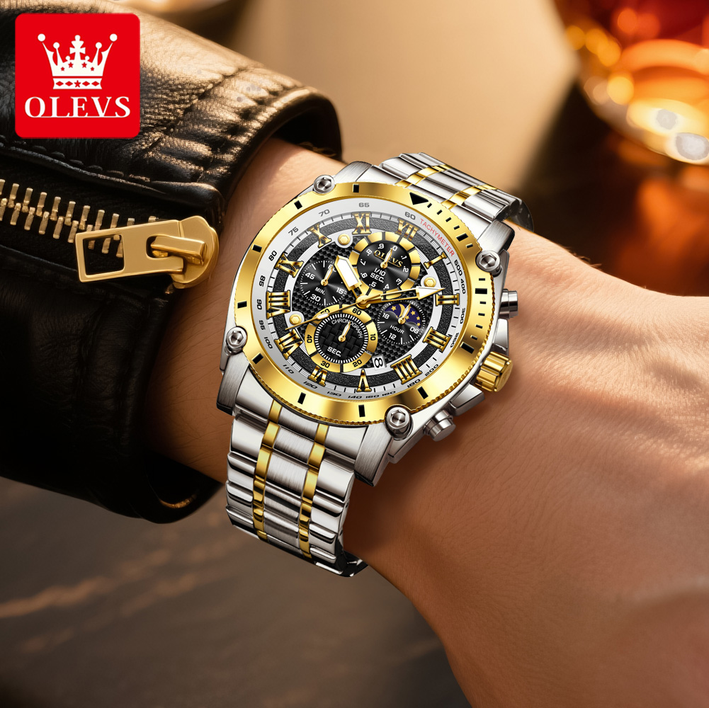 OLEVS 3689 quartz herenhorloge - Luxury Watch Zone recensie en prijs