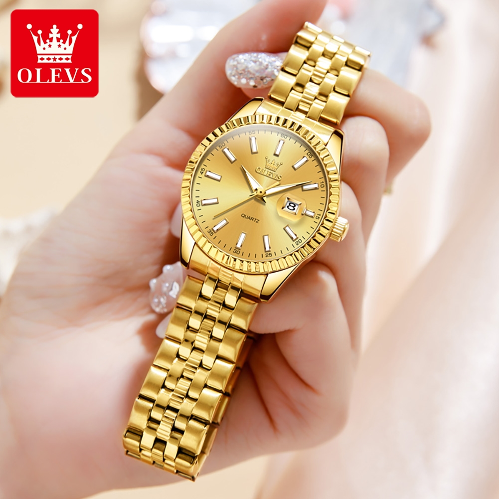 Olevs 5593 Quartz Dameshorloge - Luxury Watch Green recensie en prijs