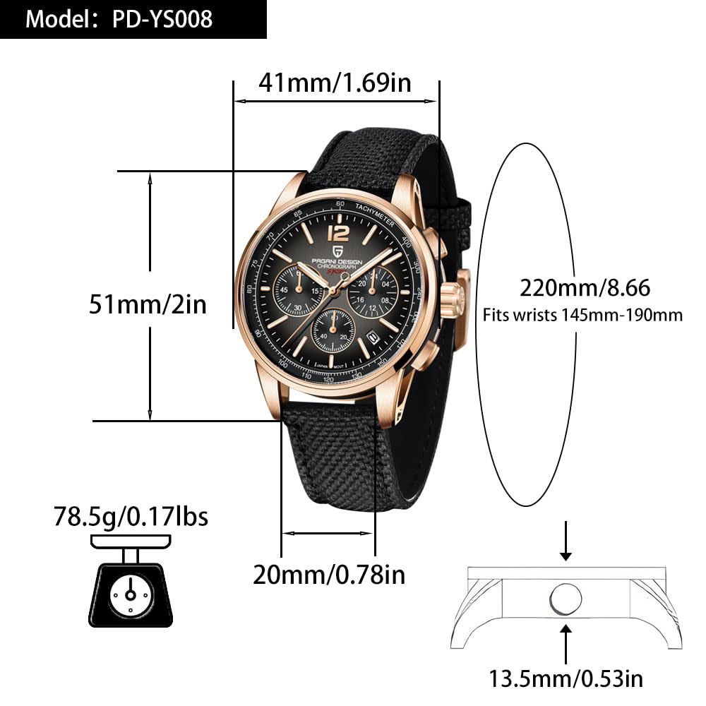 PAGANI ONTWERP Nieuwe Heren Ho - Luxury Watch Price recensie en prijs
