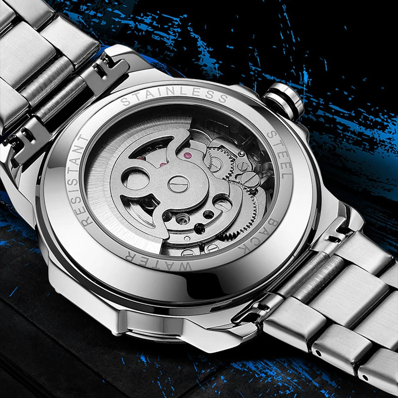 ABORNI 9039 Uniek ontwerp Skel - Tourbillon Movement Watch recensie en prijs
