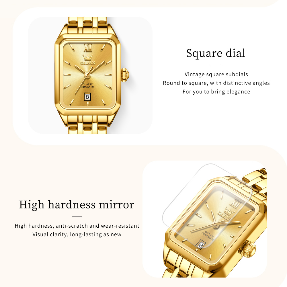 OLEVS Luxe topmerk dameshorlog - Luxury Watch Green recensie en prijs