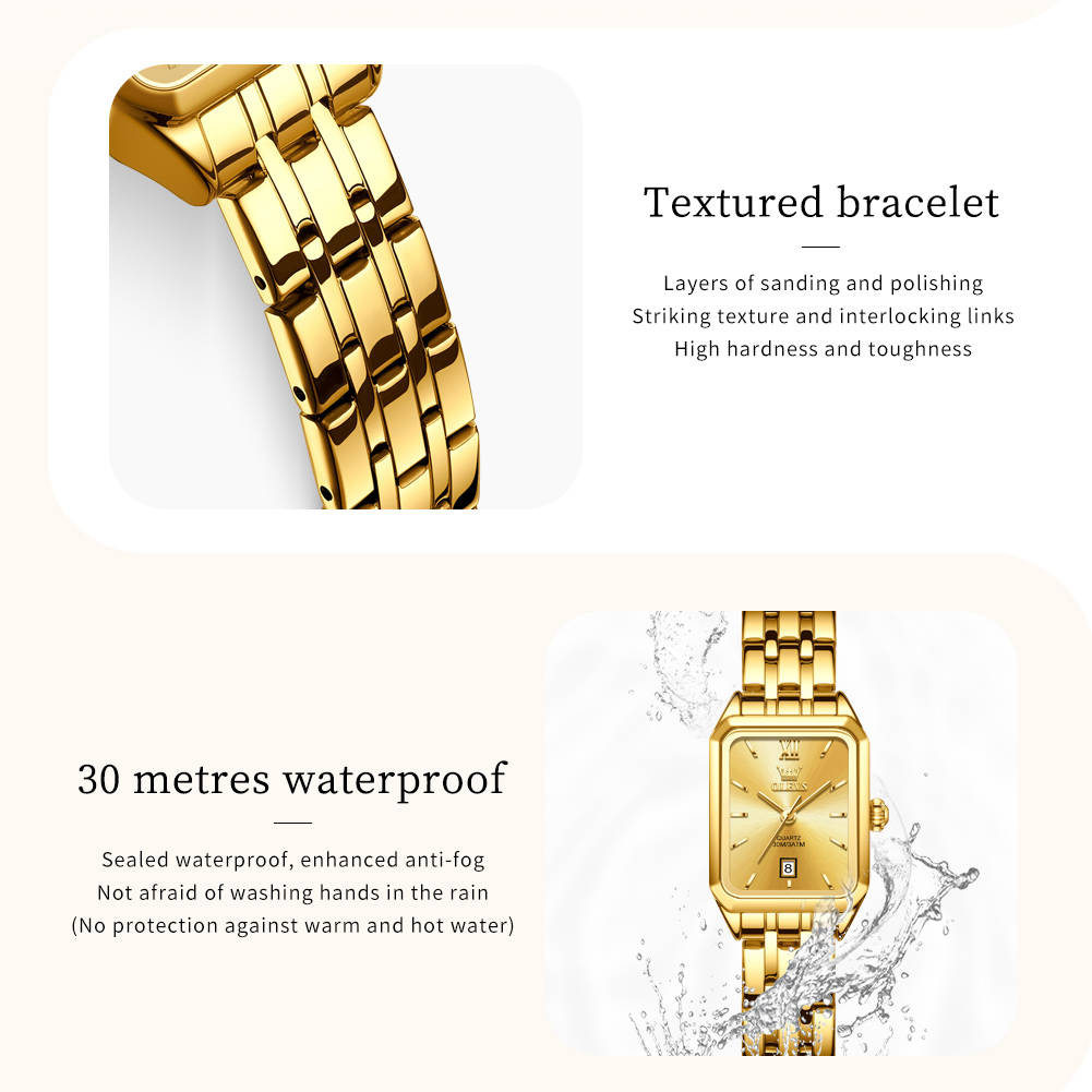 OLEVS Luxe topmerk dameshorlog - Luxury Watch Green recensie en prijs
