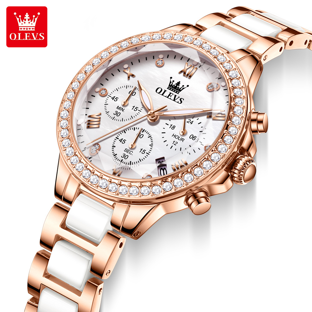 OLEVS 9999 Dameshorloge met qu - Luxury Watch Zone recensie en prijs