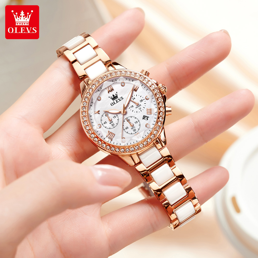OLEVS 9999 Dameshorloge met qu - Luxury Watch Zone recensie en prijs