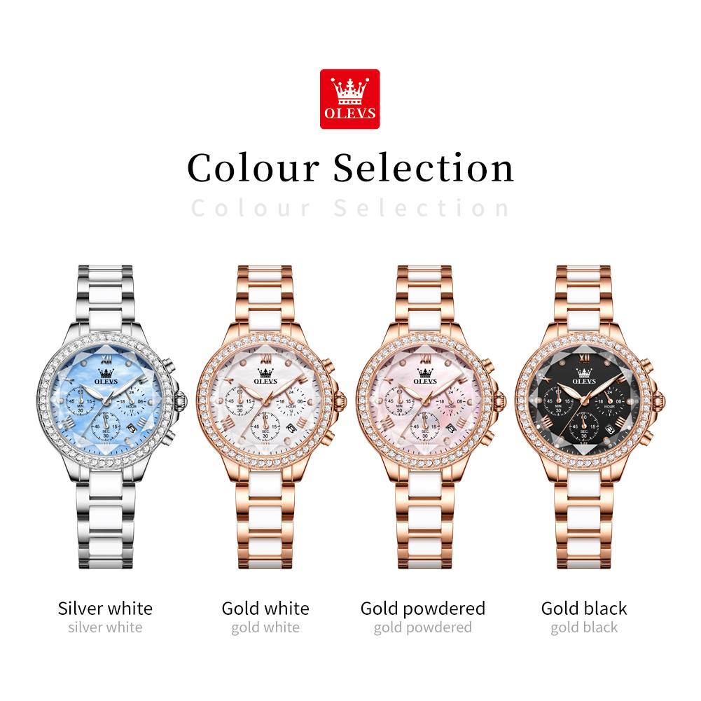 OLEVS 9999 Dameshorloge met qu - Luxury Watch Zone recensie en prijs