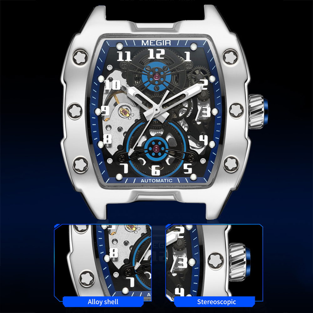 MEGIR Mode Sport Legering Kast - Tourbillon Movement Watch recensie en prijs