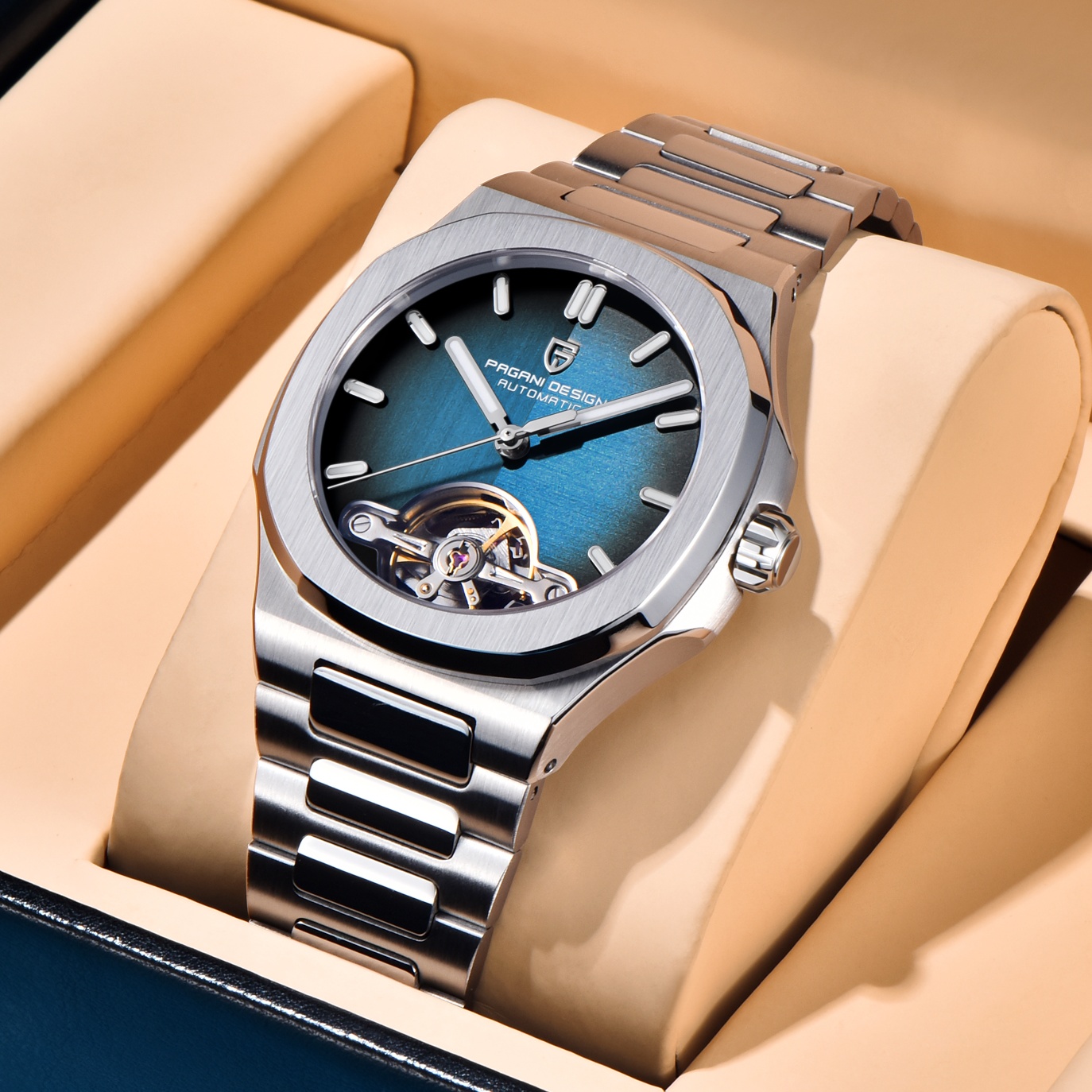 PAGANI DESIGN Nieuwe Mechanisc - Tourbillon Movement Watch recensie en prijs