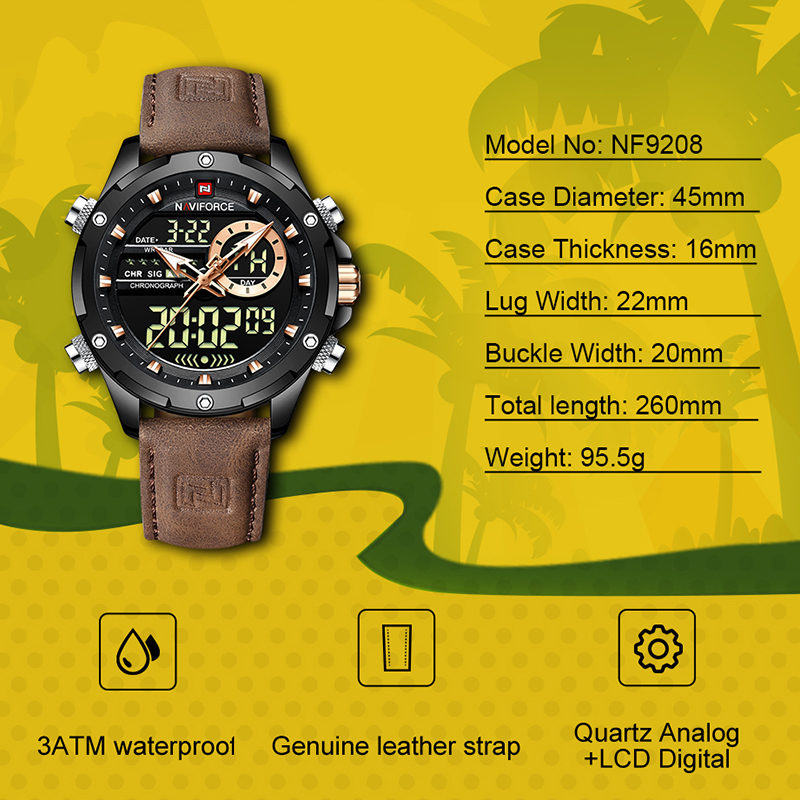 Nieuwe NAVIFORCE herenhorloges - Luxury Watch Zone recensie en prijs