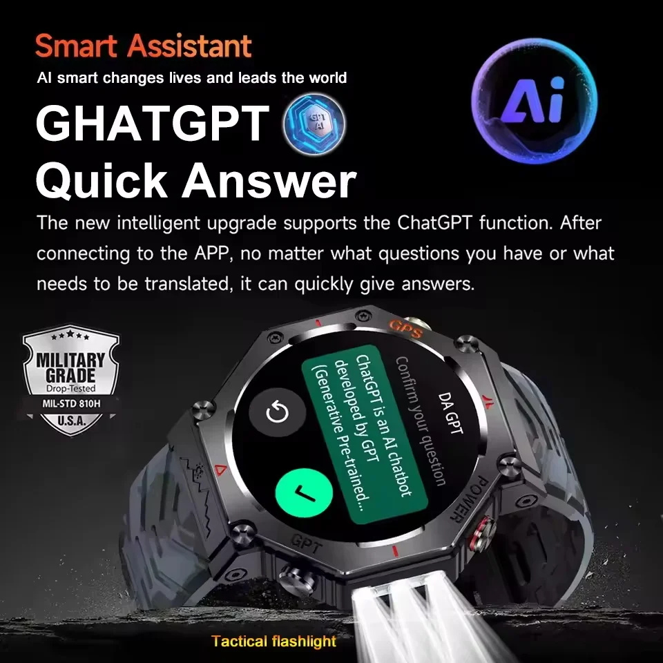 2026 Nieuwe GPS Smart Watch In - Gmt Dual Timezone Watch recensie en prijs